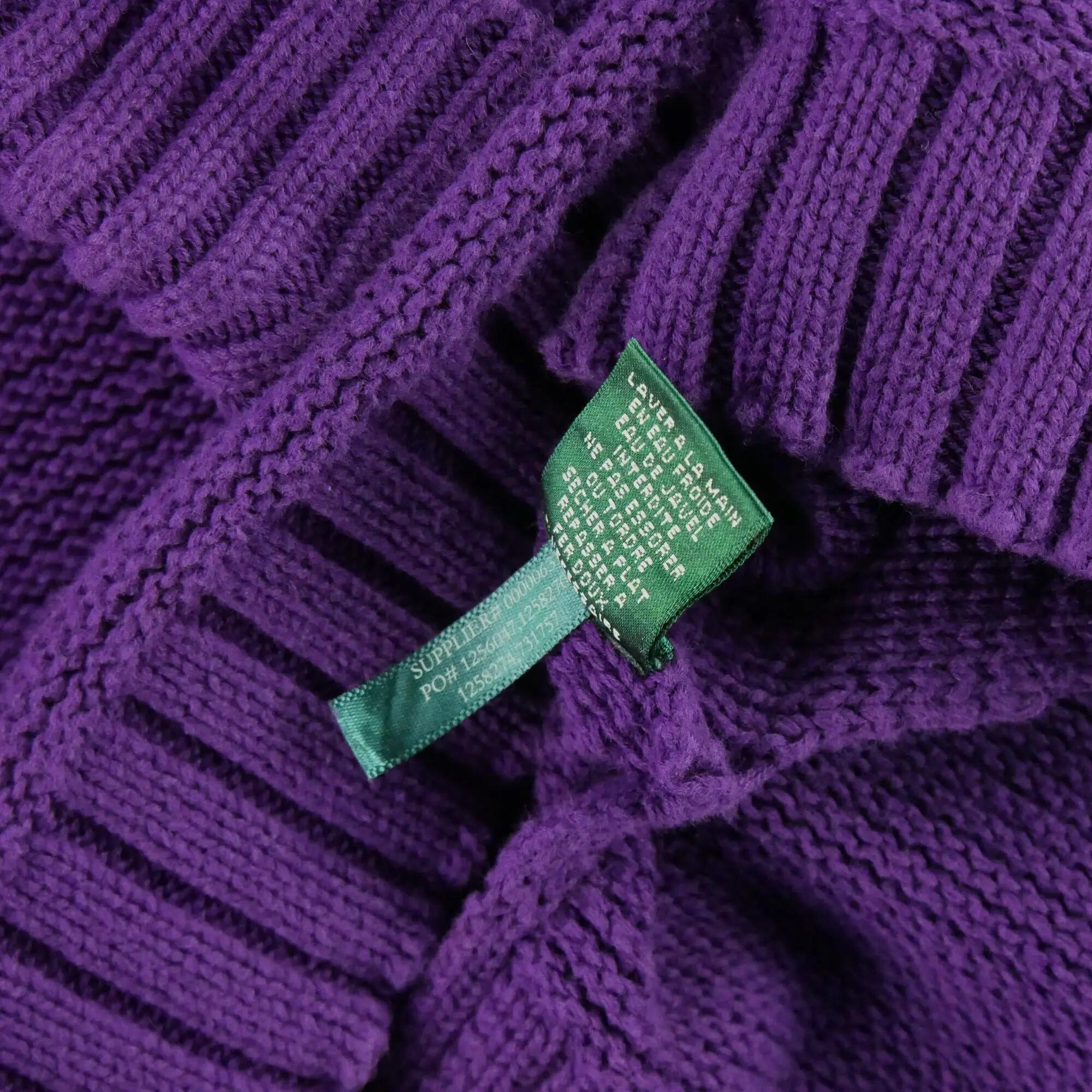 Refurbished - Damen lila Pullover - In gutem Zustand 8/8