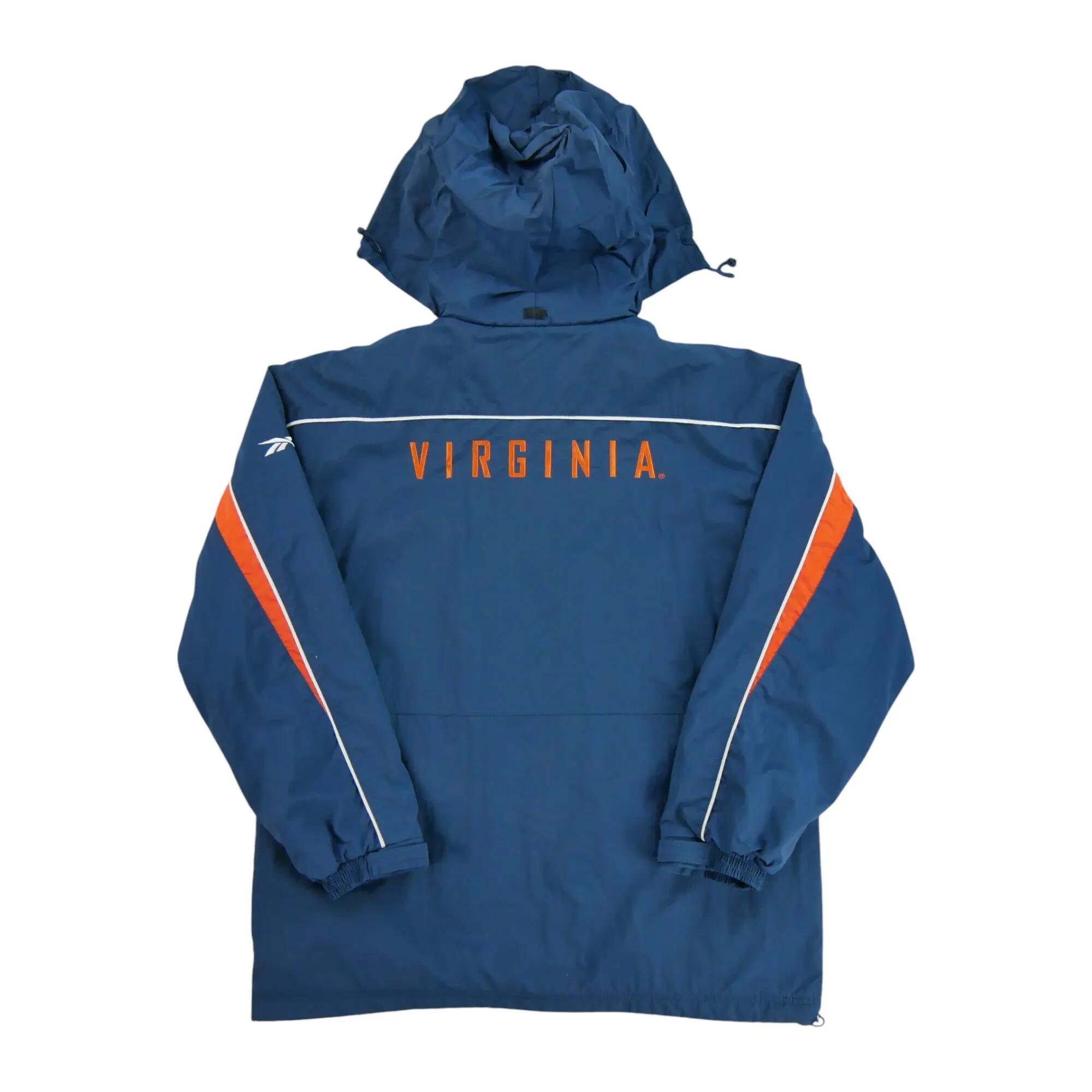 Tweedehands - Reebok Parka Heren Virginia UVA Cavaliers Y2K - Goede staat 2/11