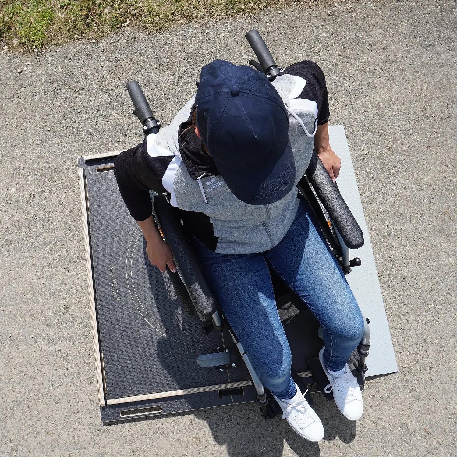 Rolli-Parcours Station Wendeplatte Gesundheitssport Unisex 3/3