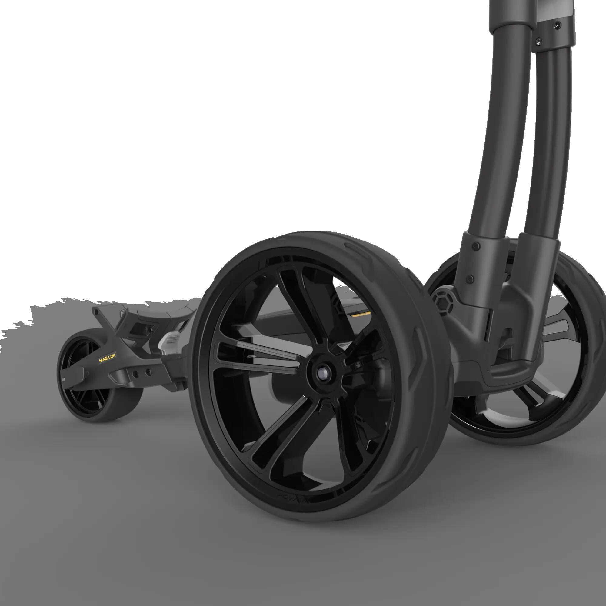 Chariot de golf électrique Powakaddy CT2 XL au lithium, noir 8/12