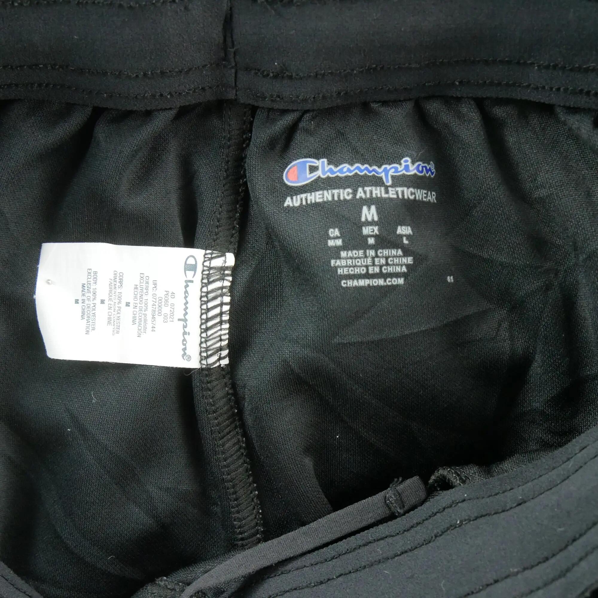 Second life - Men's Black Jogging Pants Champion - Good 8/8