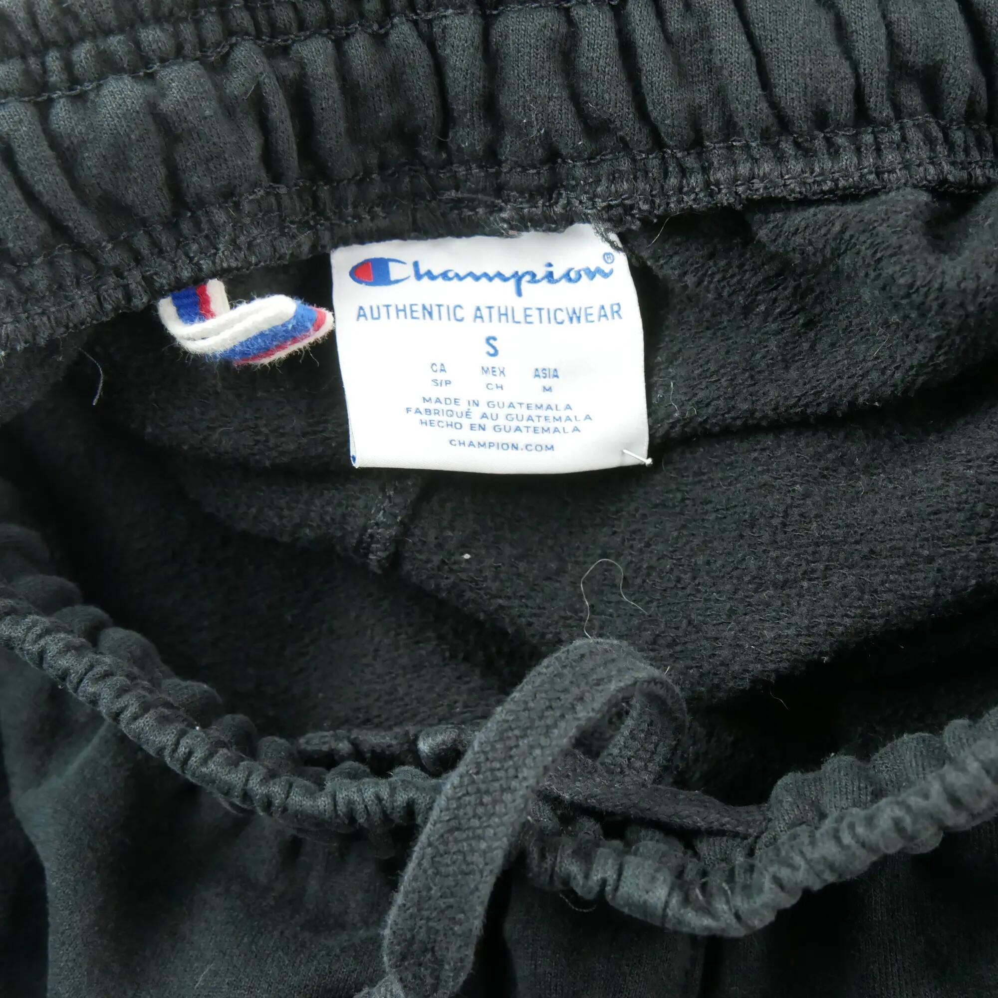 Tweedehands - Champion heren joggingbroek zwart - Goede staat 8/8