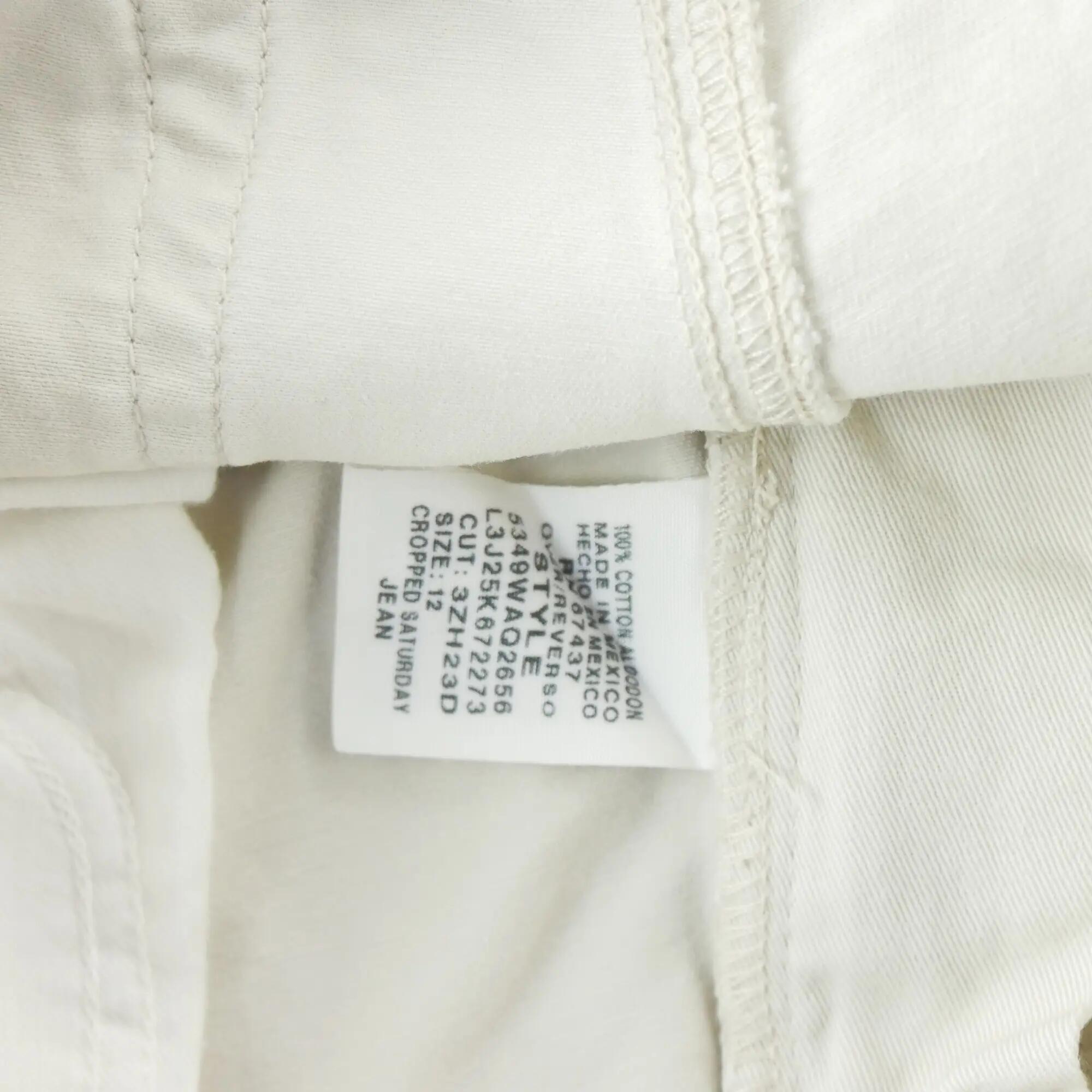 Tweedehands - Polo Ralph Lauren heren jeans wit - Als nieuw 8/9