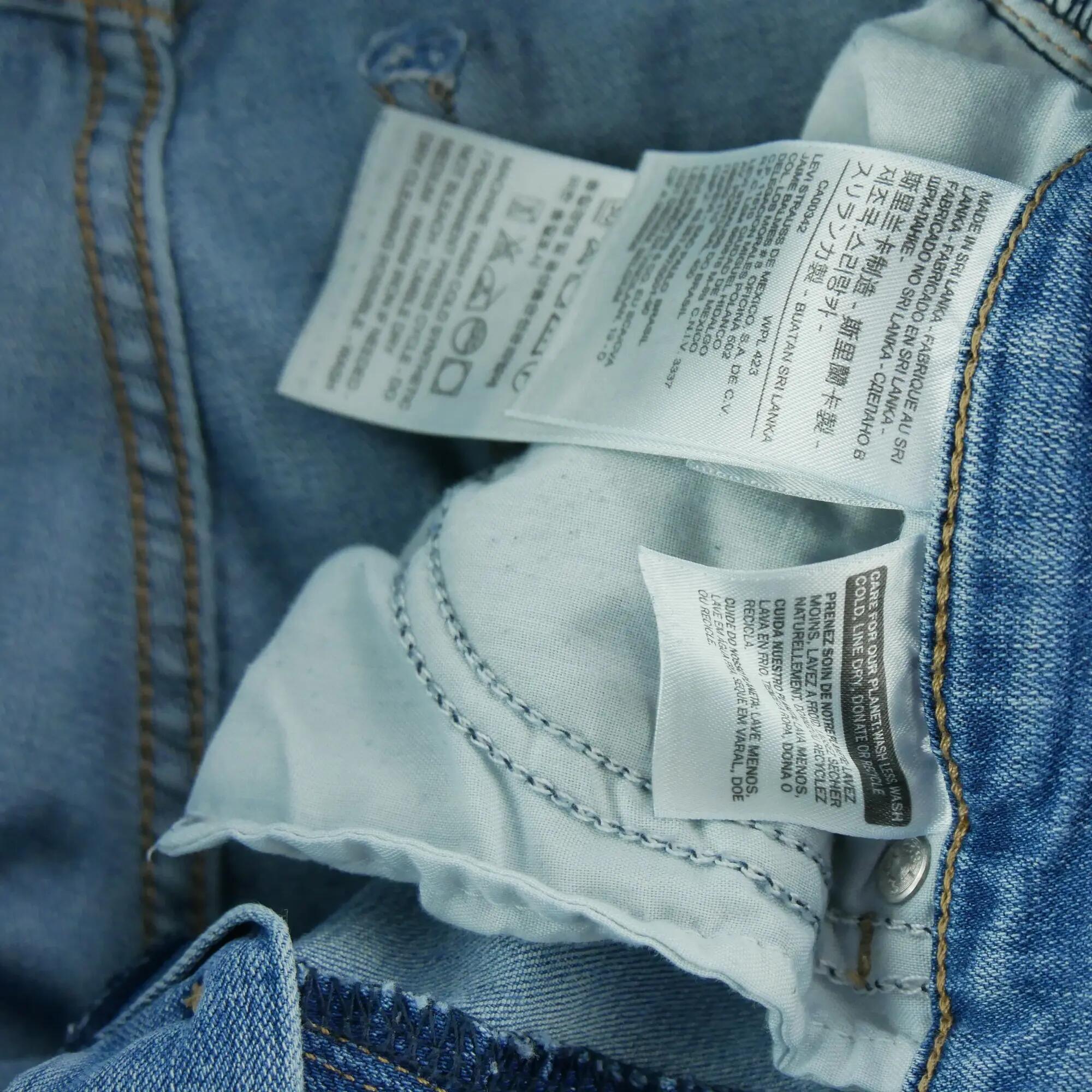 Segunda Vida - Levi Strauss Vaqueros Mujer 721 High Rise Skinny - Excelente 8/8