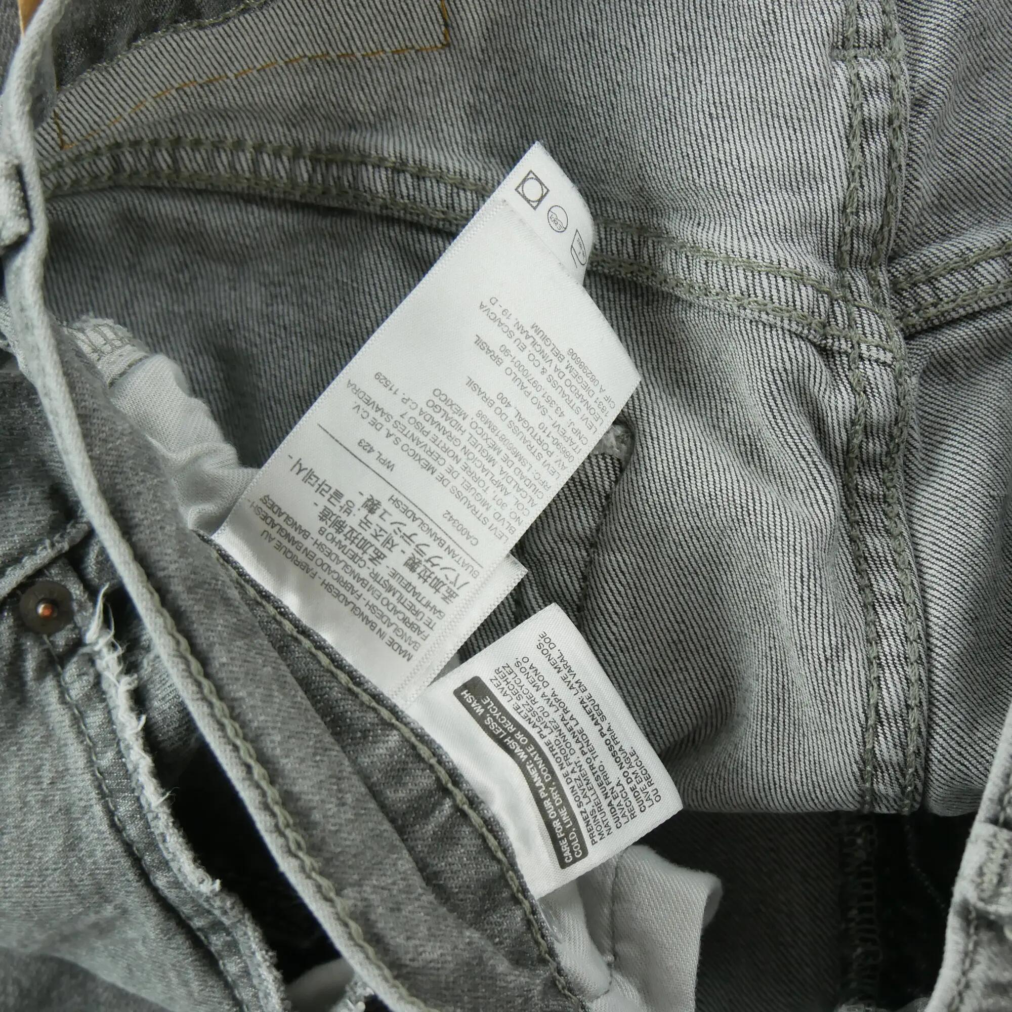 Pantalón vaquero hombre Levi Strauss 531 desgastado 9/9