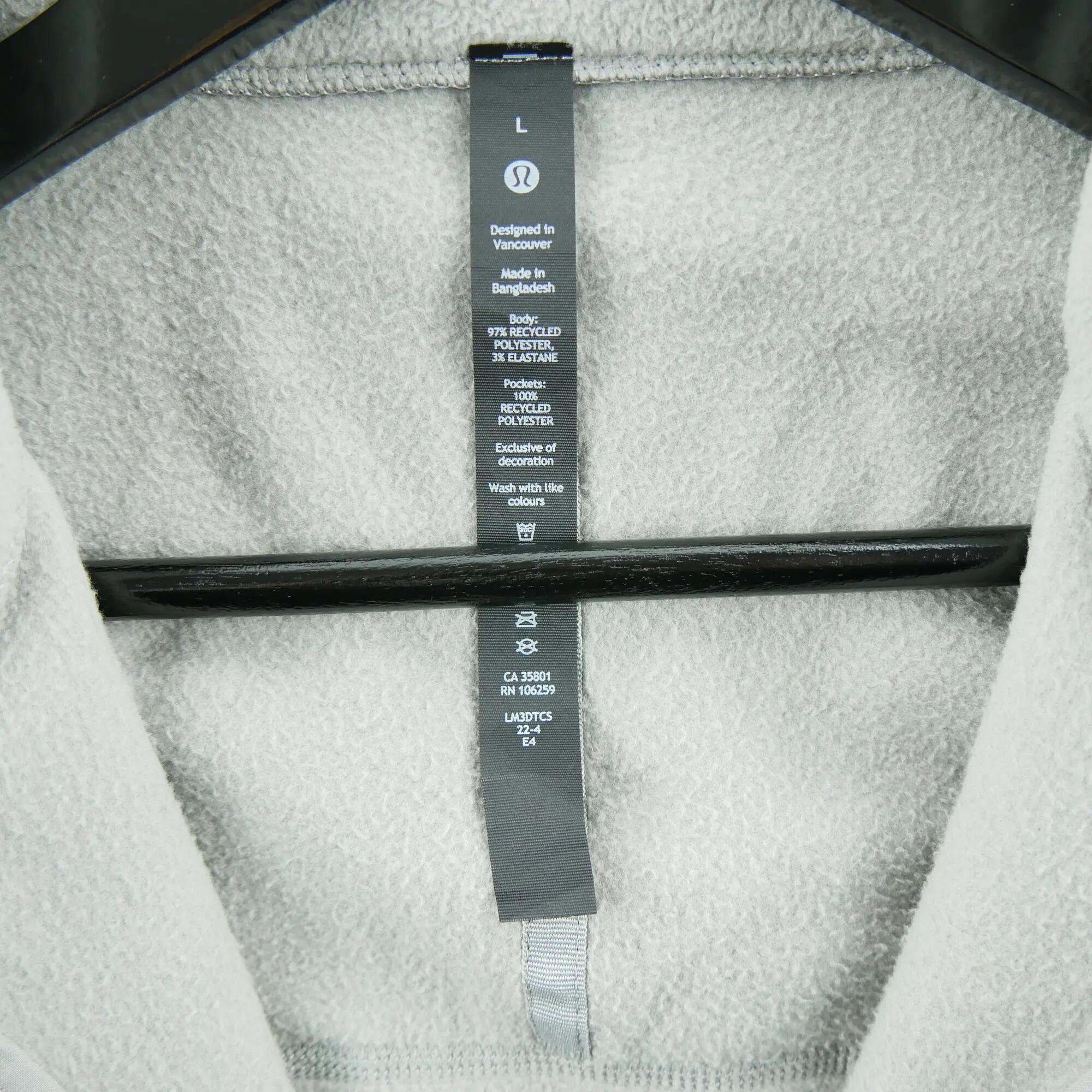 Seconde vie - Pull polaire Homme  Gris - Très bon état 8/8
