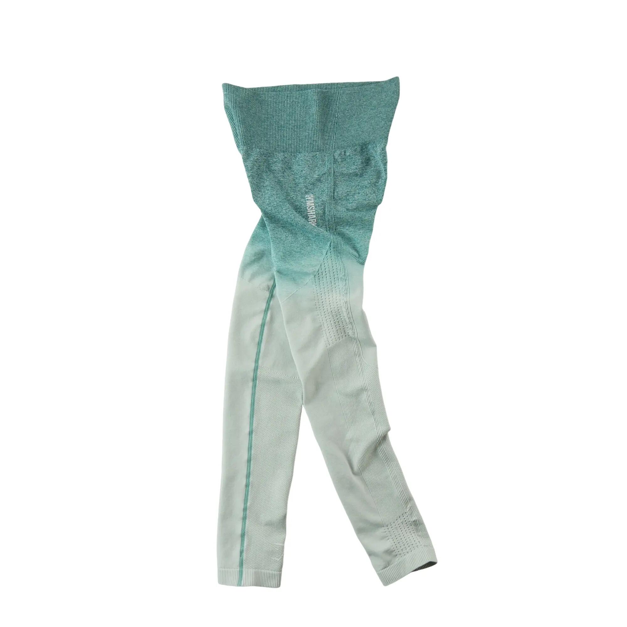 Second life - Legginsy damskie do jogi Gymshark turkusowe - Jak nowy 2/9