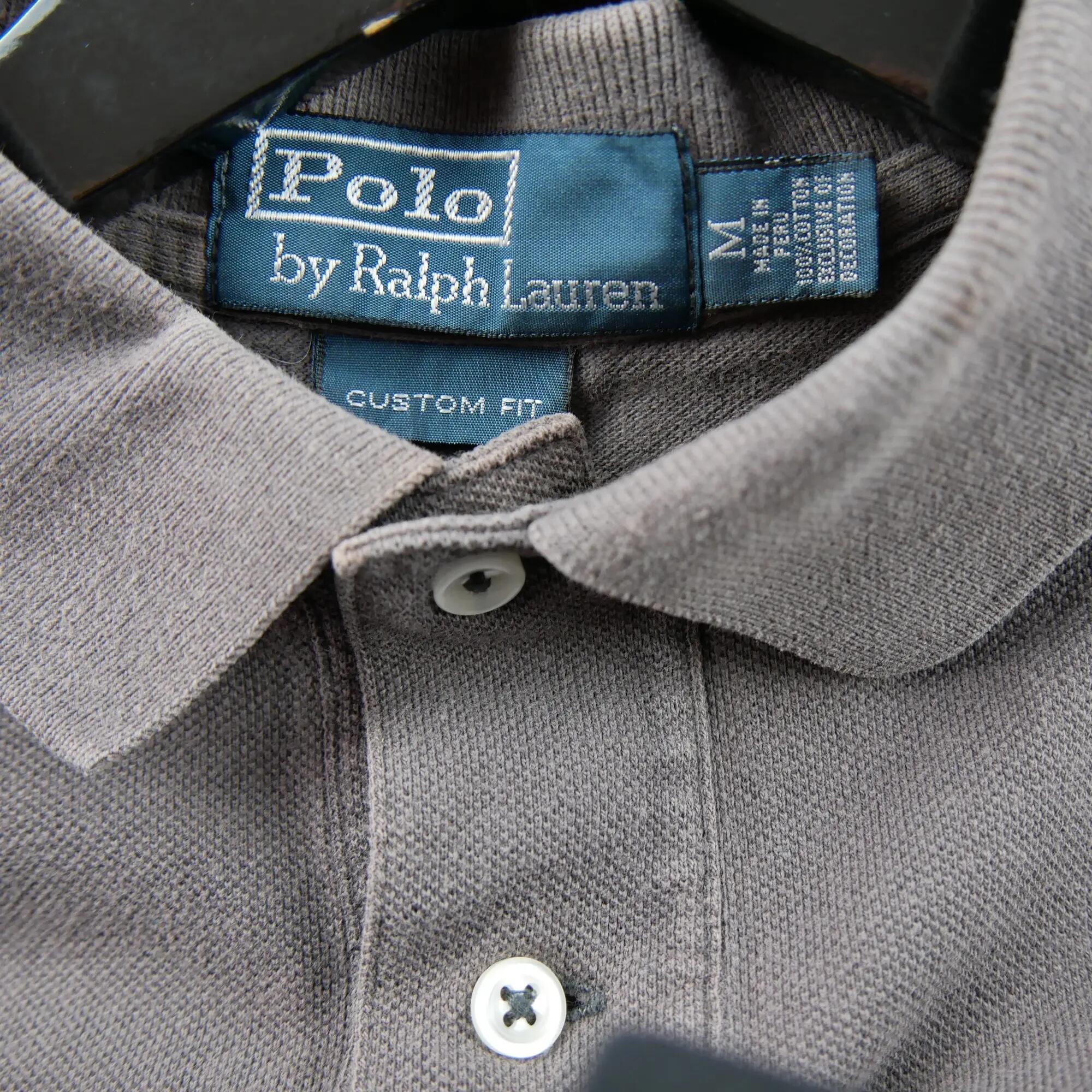 Refurbished - Polo Ralph Lauren Herren Kurzarmshirt Braun - In gutem Zustand 9/9
