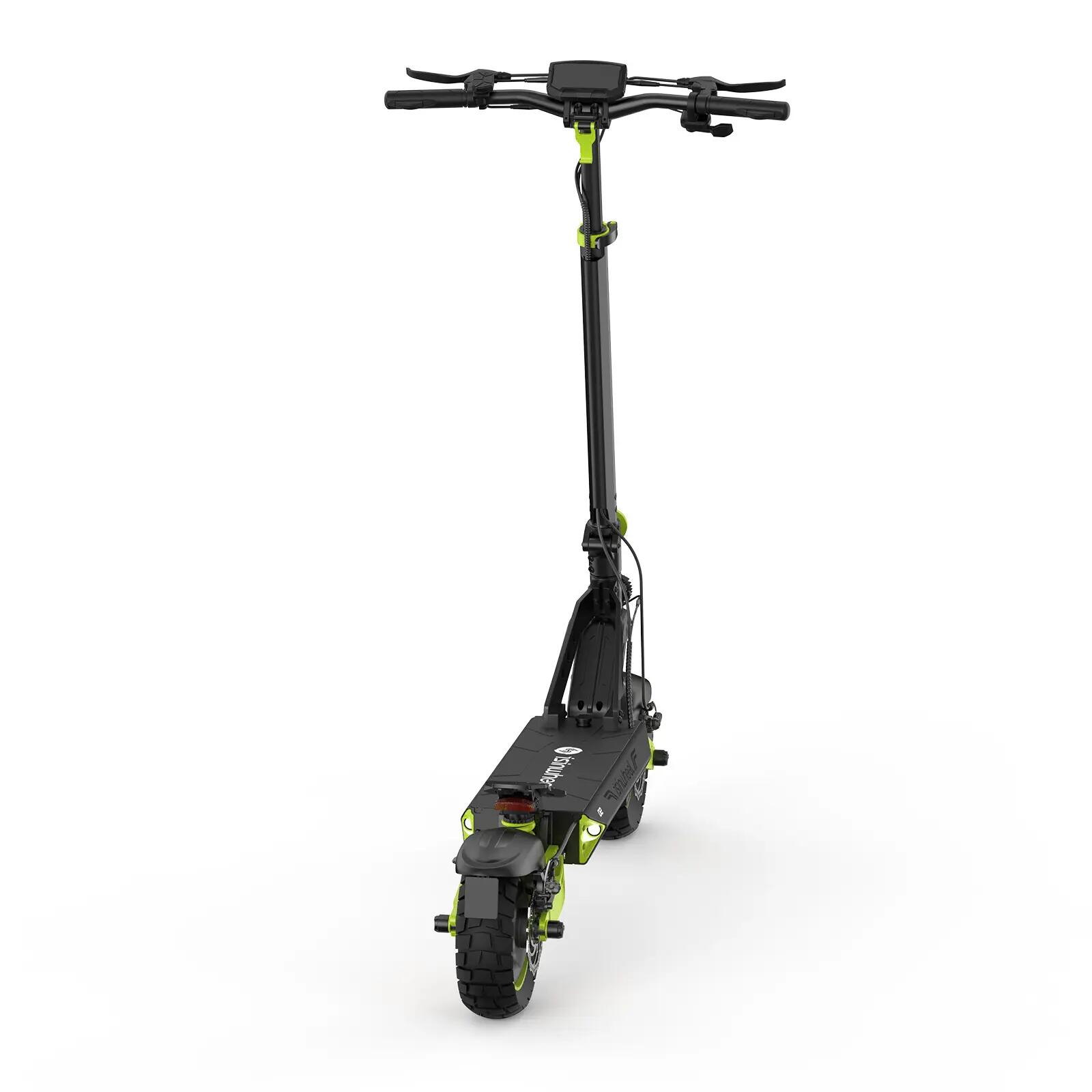 isinwheel D2 Trottinette Électrique Adulte Tout-Terrain 55km,1000W,Noir 4/8