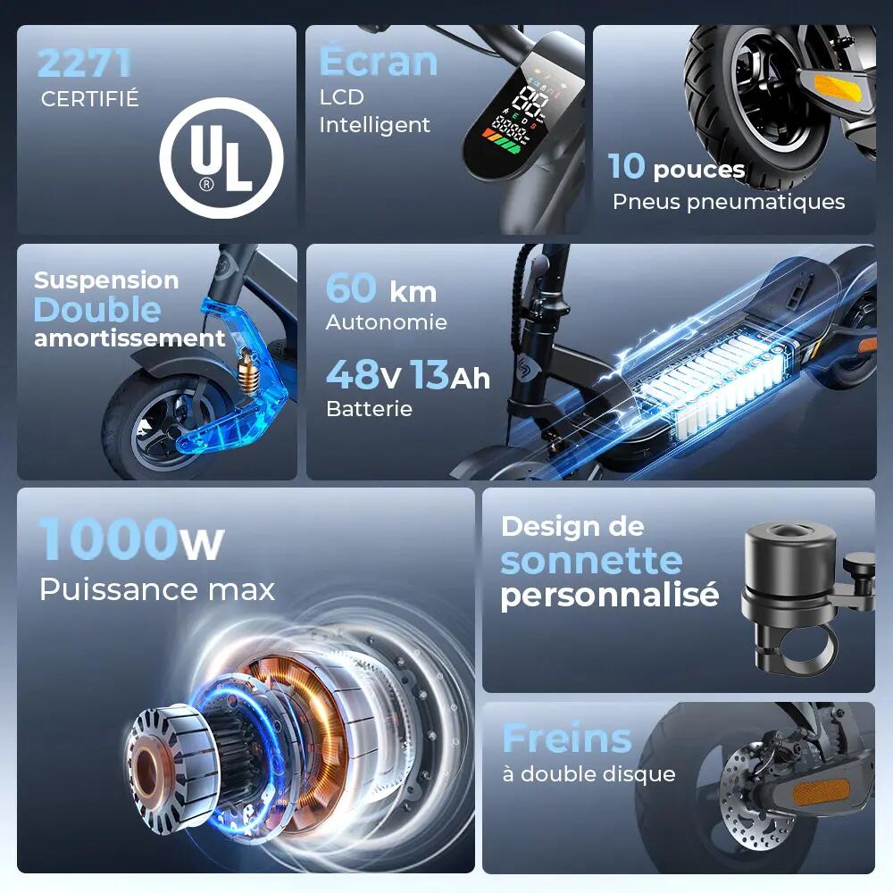 Elektro-Tretroller für Erwachsene 15/15
