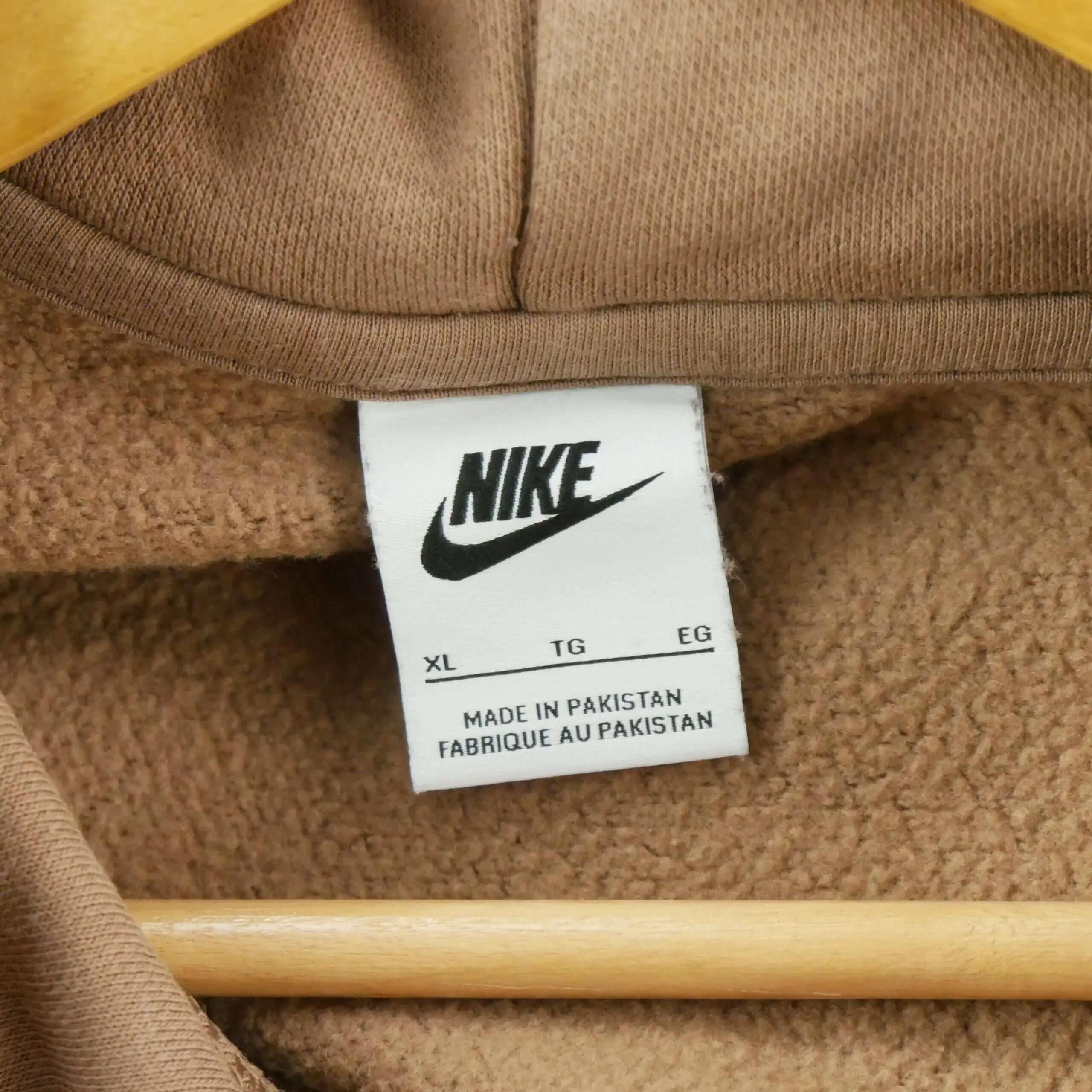 Refurbished - Nike Herren Kapuzenpullover Braun - Wie neu 8/9