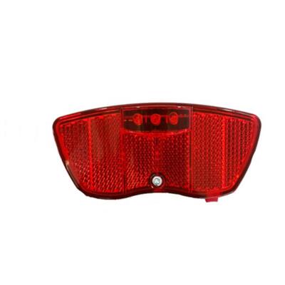 Falkx achterlicht led 80 mm met batterijen