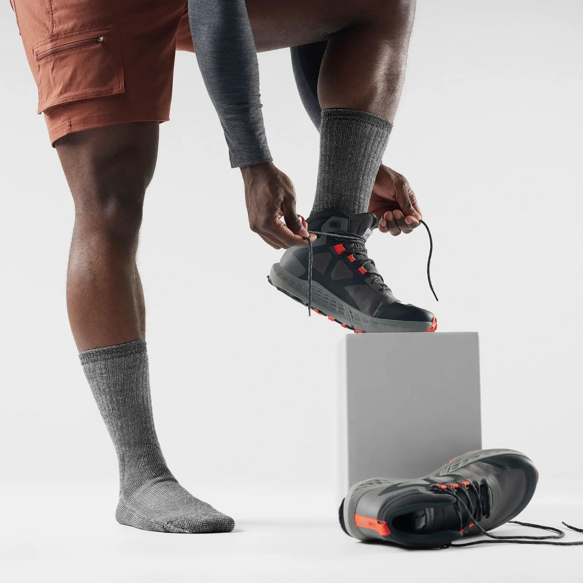 Smartwool - Chaussettes randonnée Classic Crew rembourrage intégral 4/5