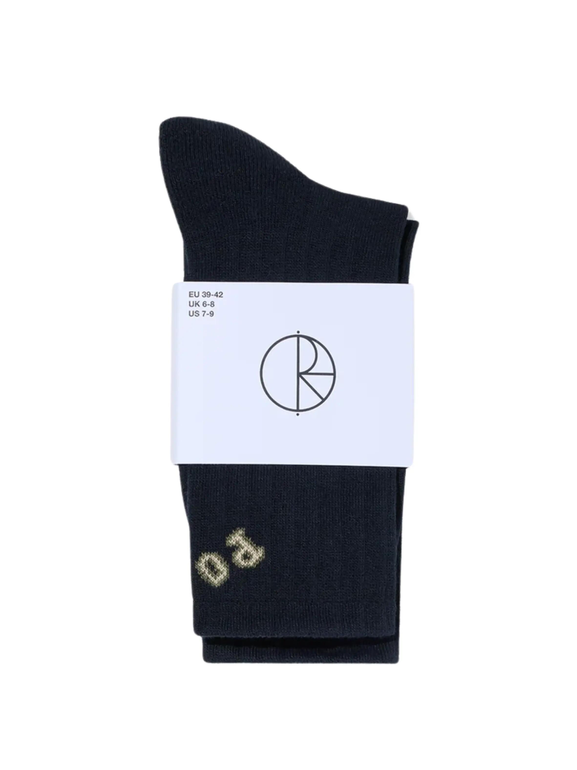 Calcetines Polar Skate Co. Large Rib Socks College 2/2