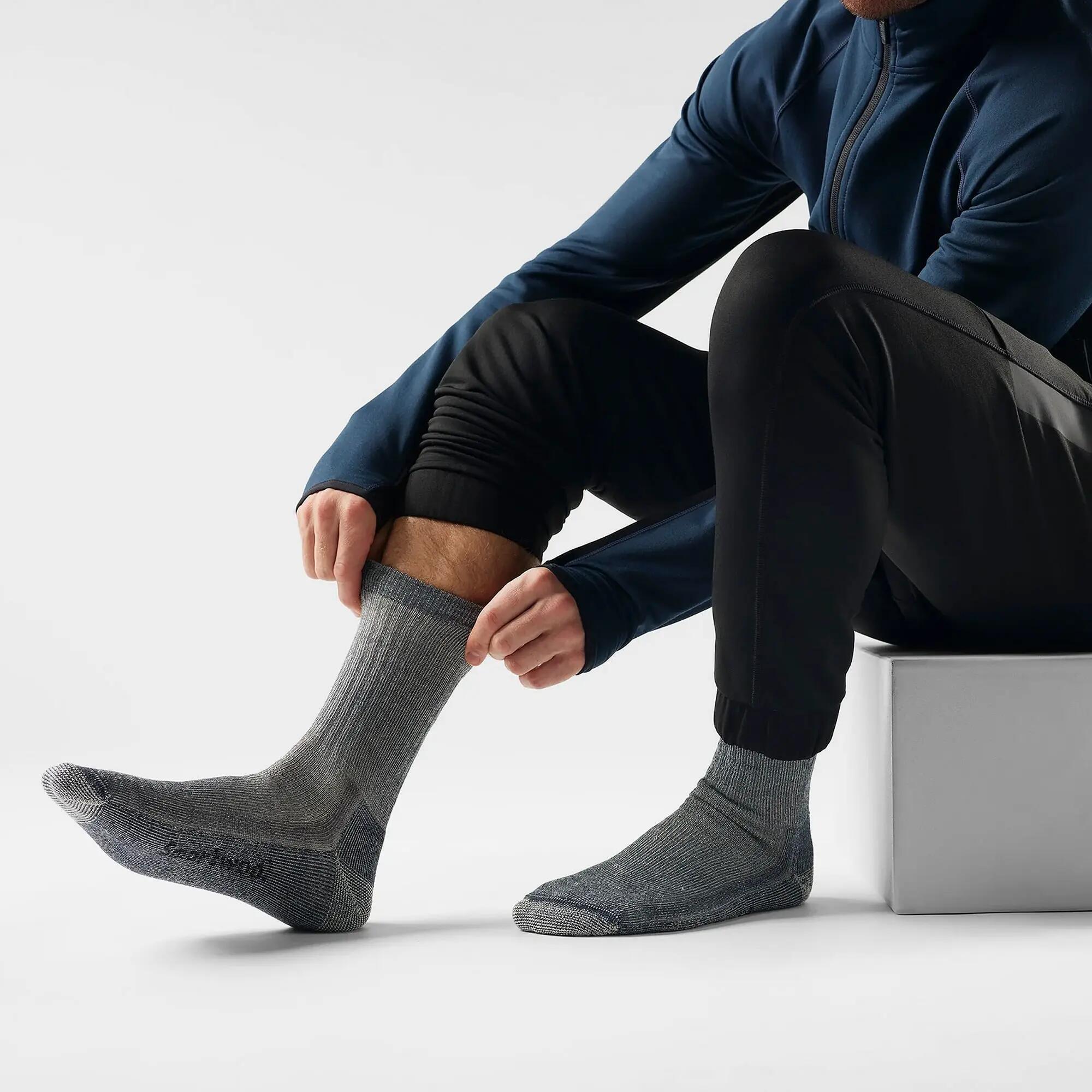 Smartwool - Chaussettes randonnée Classic Crew rembourrage intégral 3/5