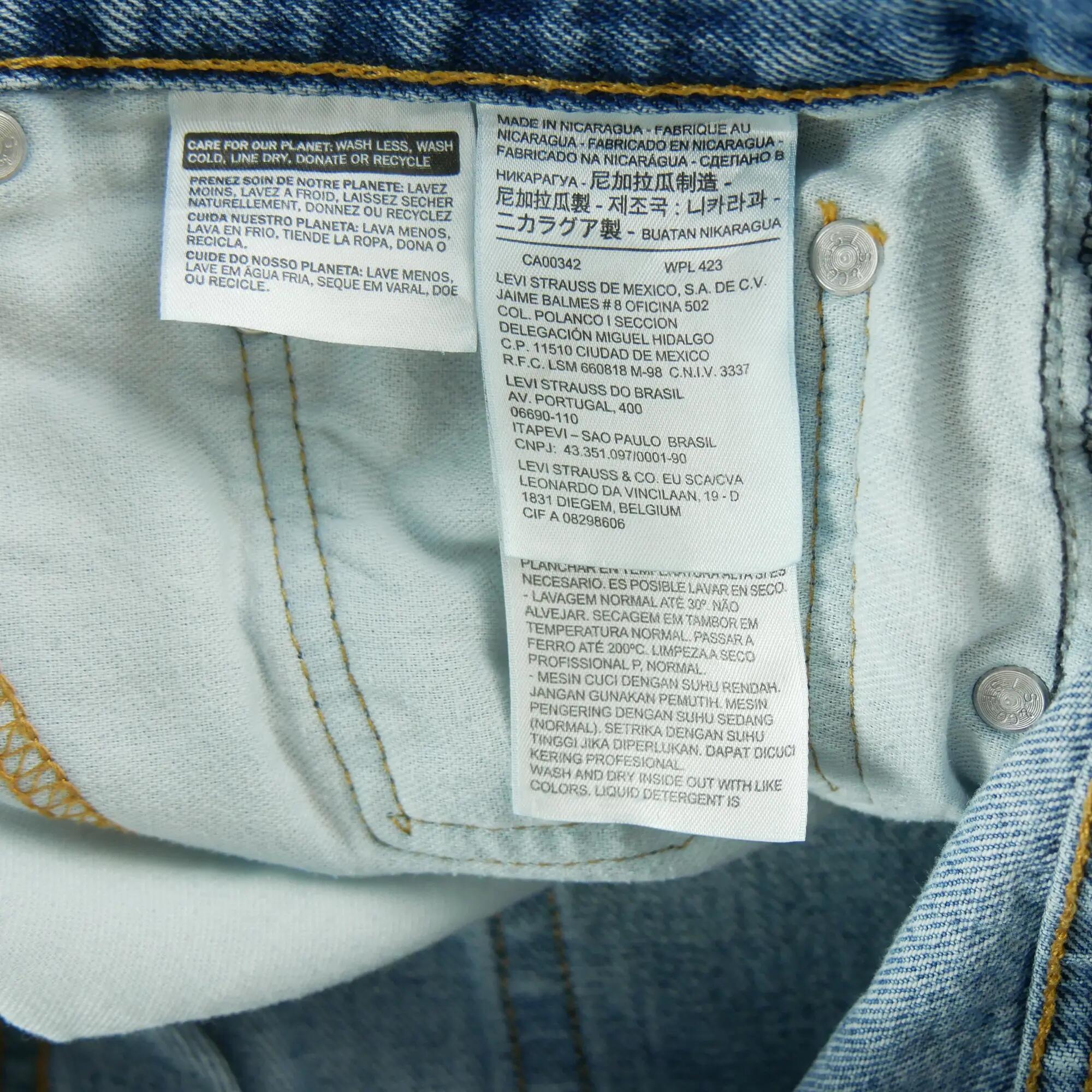 Seconde vie - Jean Homme Levis 559 Relaxed fit W48/L29 - Excellent 8/8