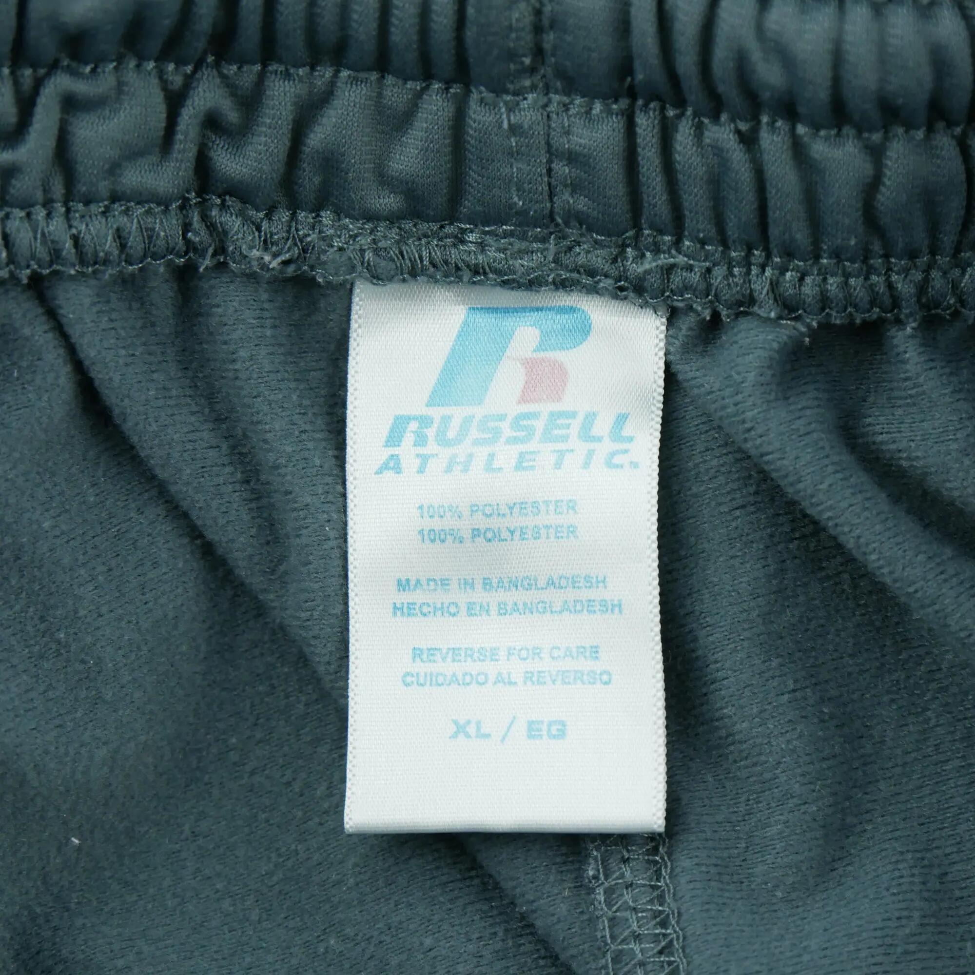 Calça jogging masculina vintage cinza Russell Athletic 10/10