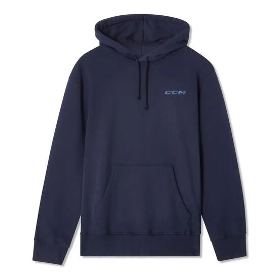 CCM FHO53A Senior felpa con cappuccio blu navy