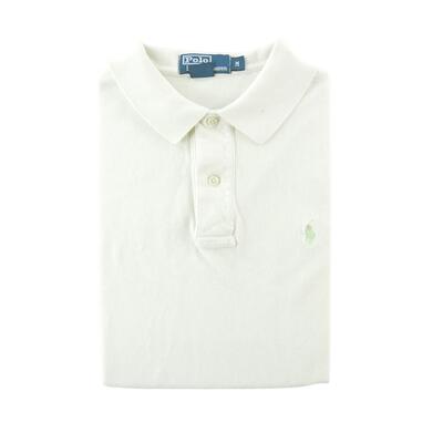 Tweedehands - polo ralph lauren korte mouwen heren wit - goede staat