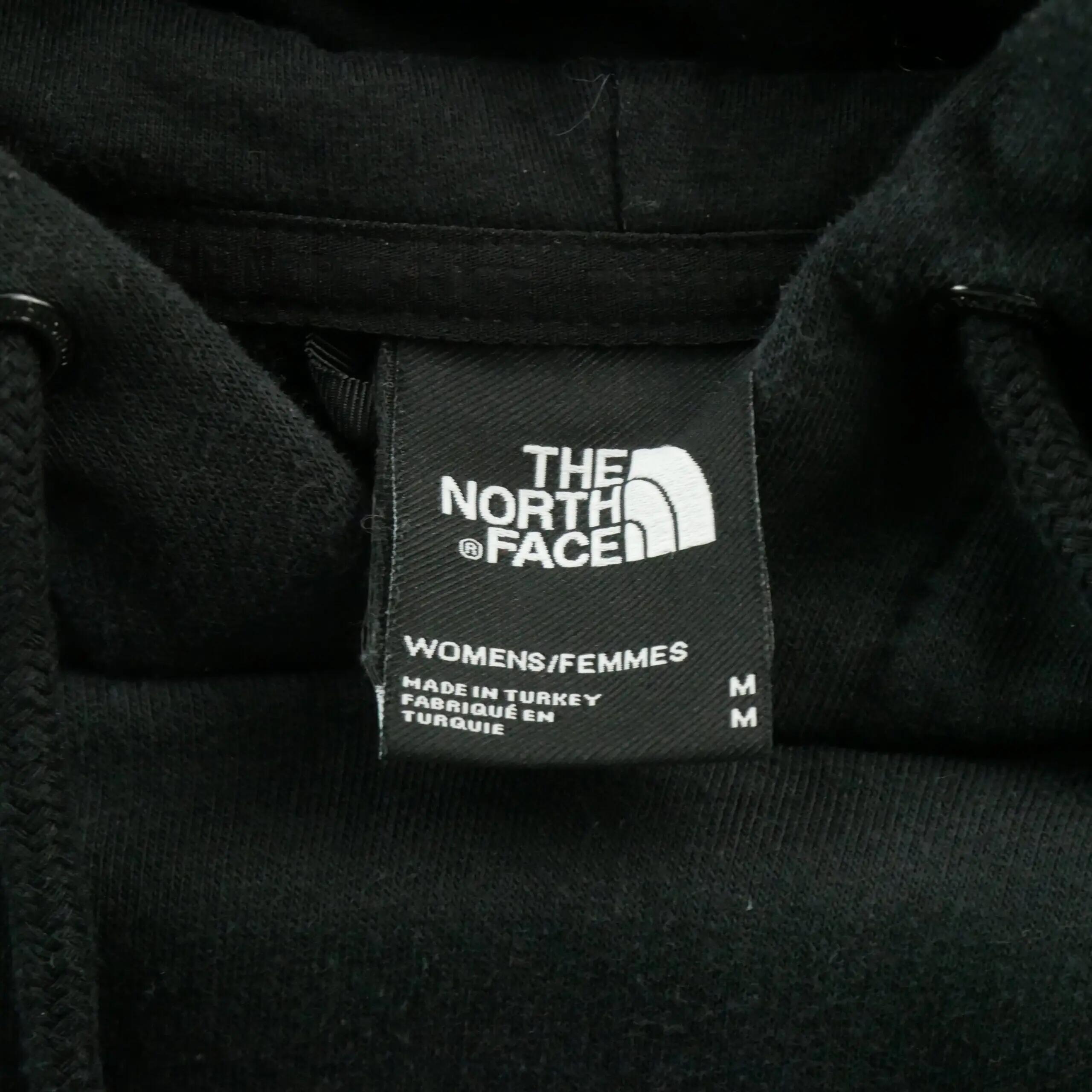 Tweedehands - The North Face dames hoodie zwart - Zeer goede staat 8/9