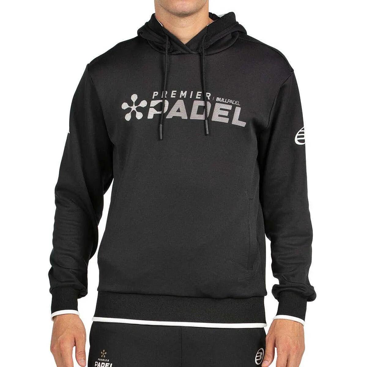 Sudadera Bullpadel Premier Padel Piatro Negro 1/7