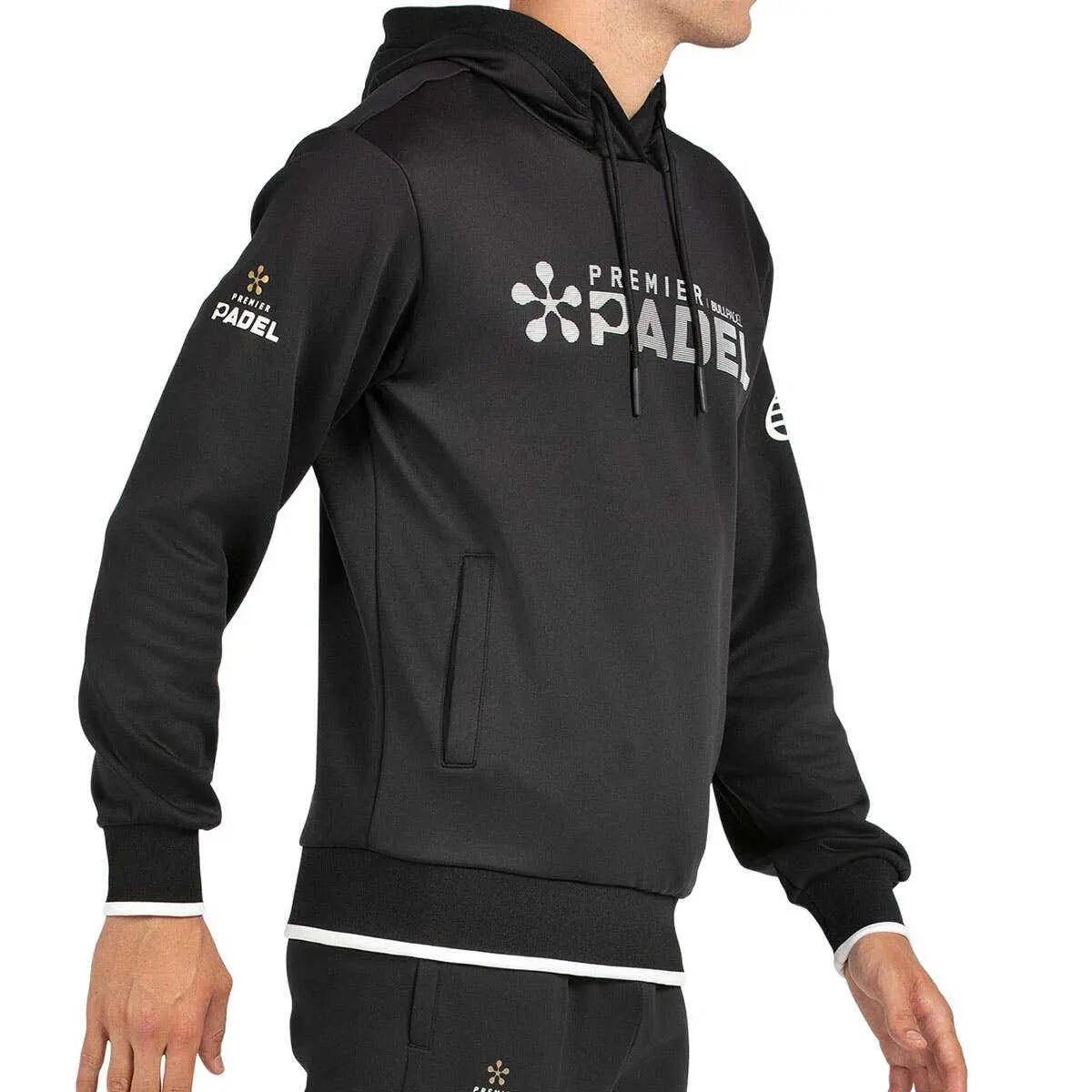Sudadera Bullpadel Premier Padel Piatro Negro 3/7