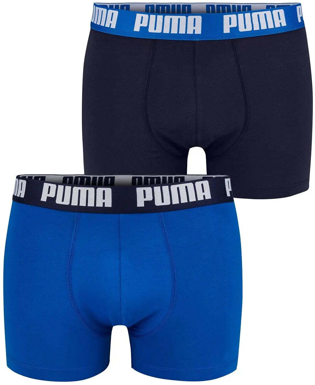 Męskie bokserki majtki bawełniane 2PAK 2 PARY PUMA BASIC BOXER 2P 2/9
