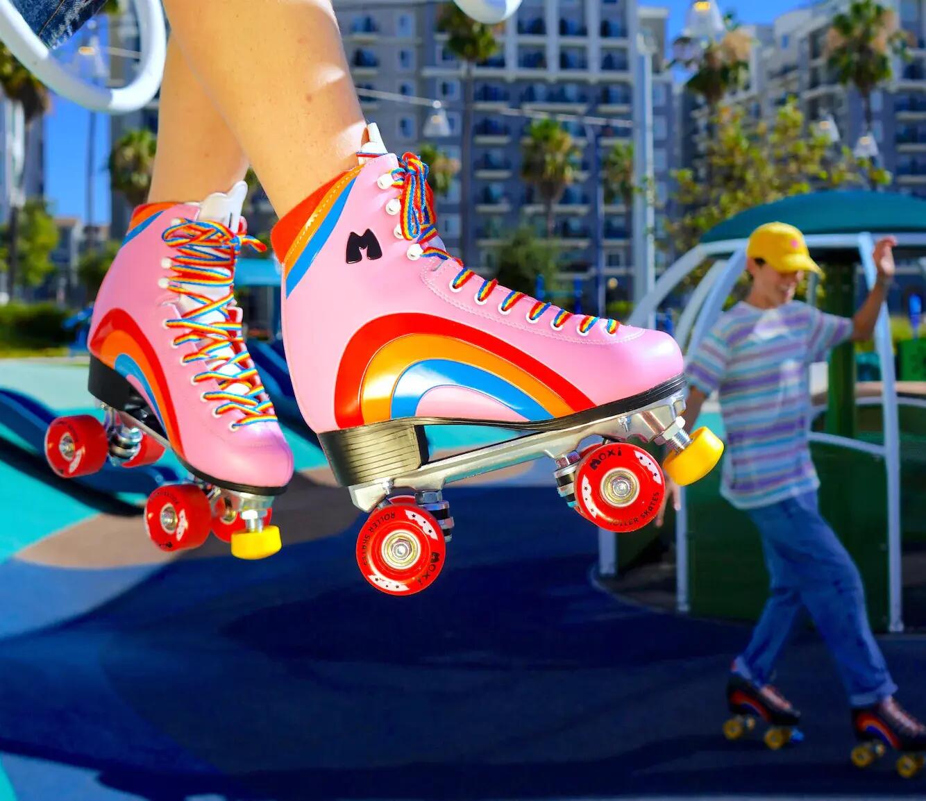 MOXI Roller Quad Rainbow Rider Rose 5/6