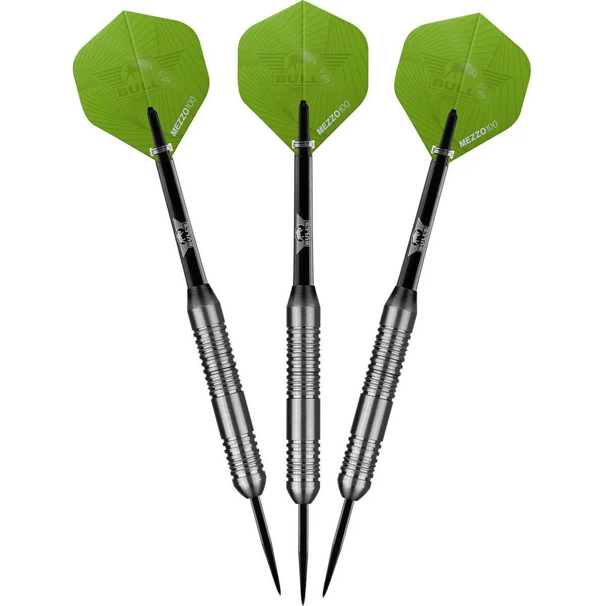 Šipky Steel Charge - Green - Stainless Steel - 24g 3/5