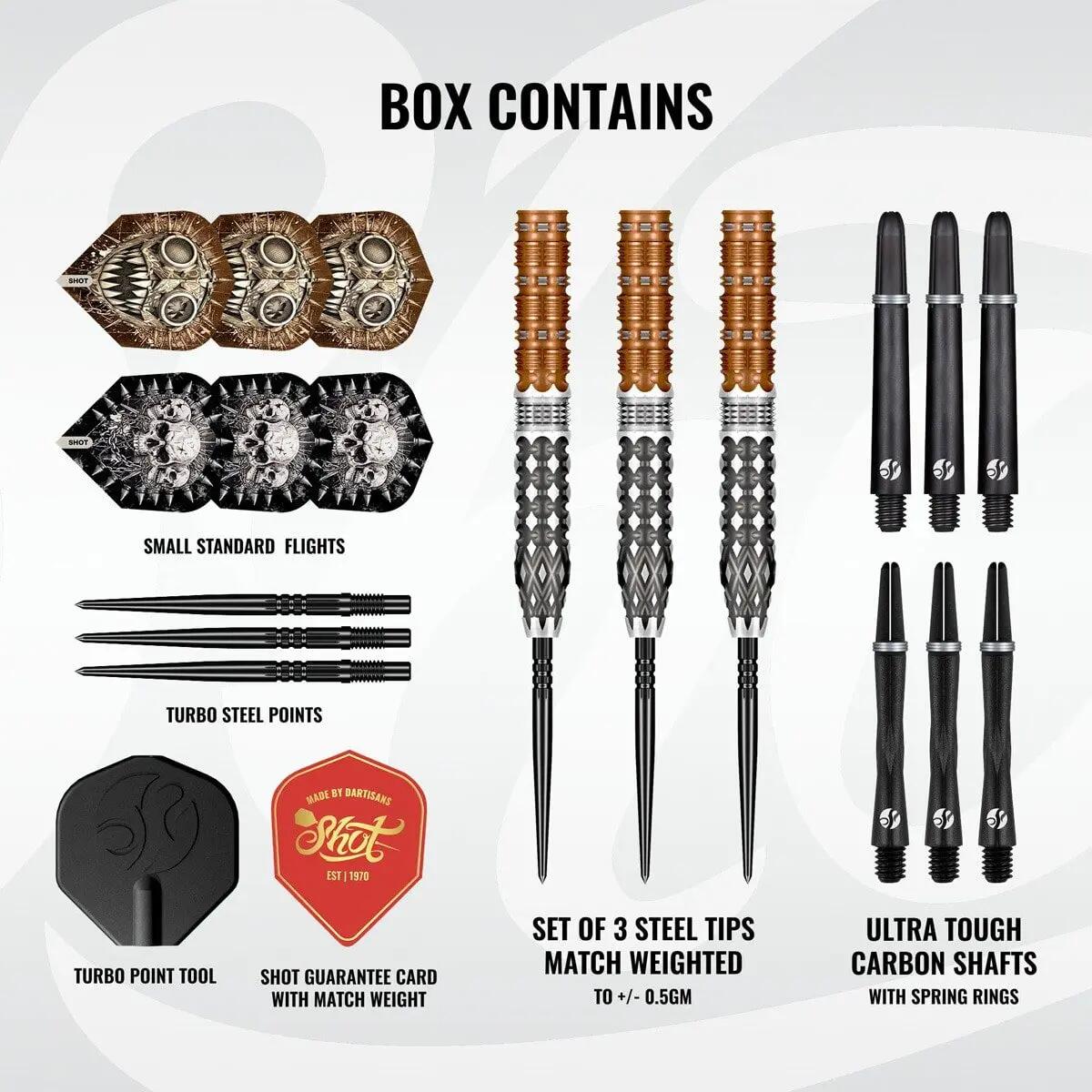 Gnasha 95% Tungsten dartpfeile 8/8