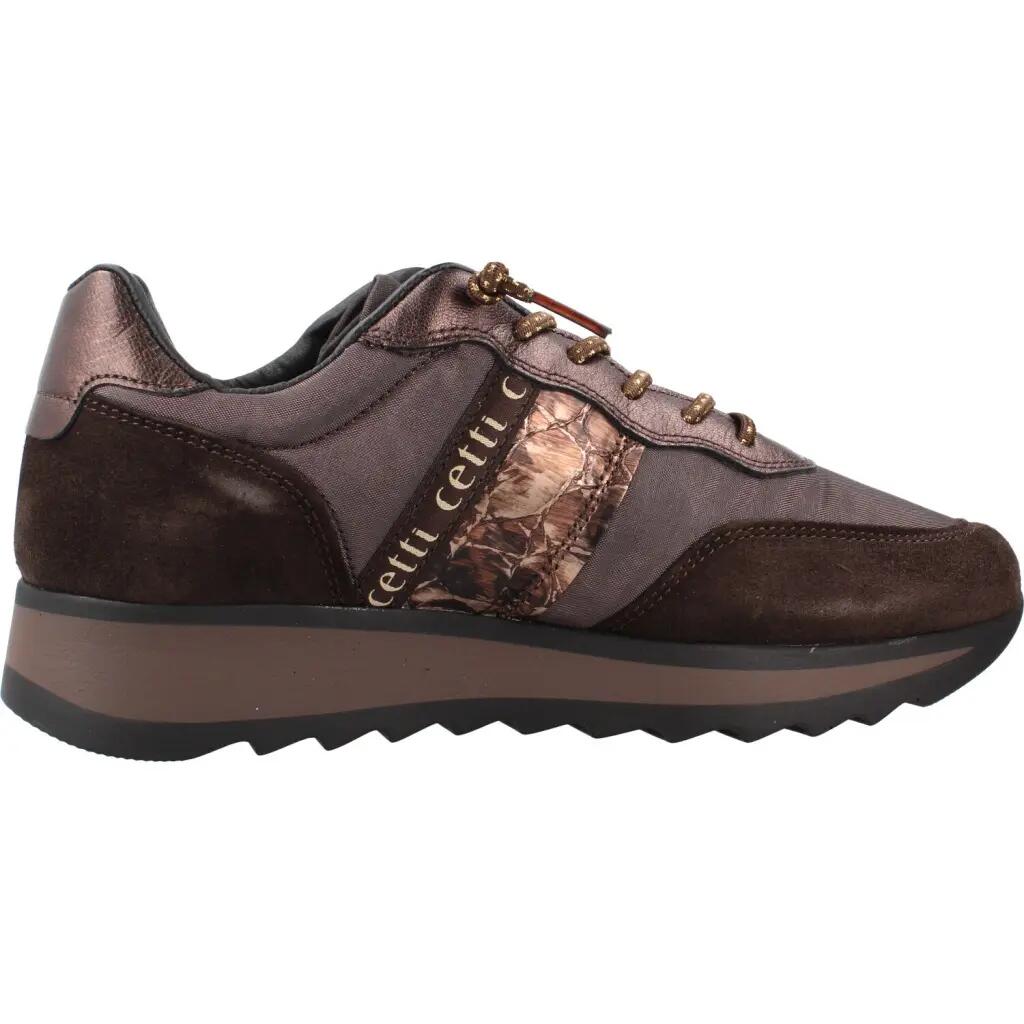 Deportivas Casual Mujer Suela Doble - Modelo C-849 Café 4/6
