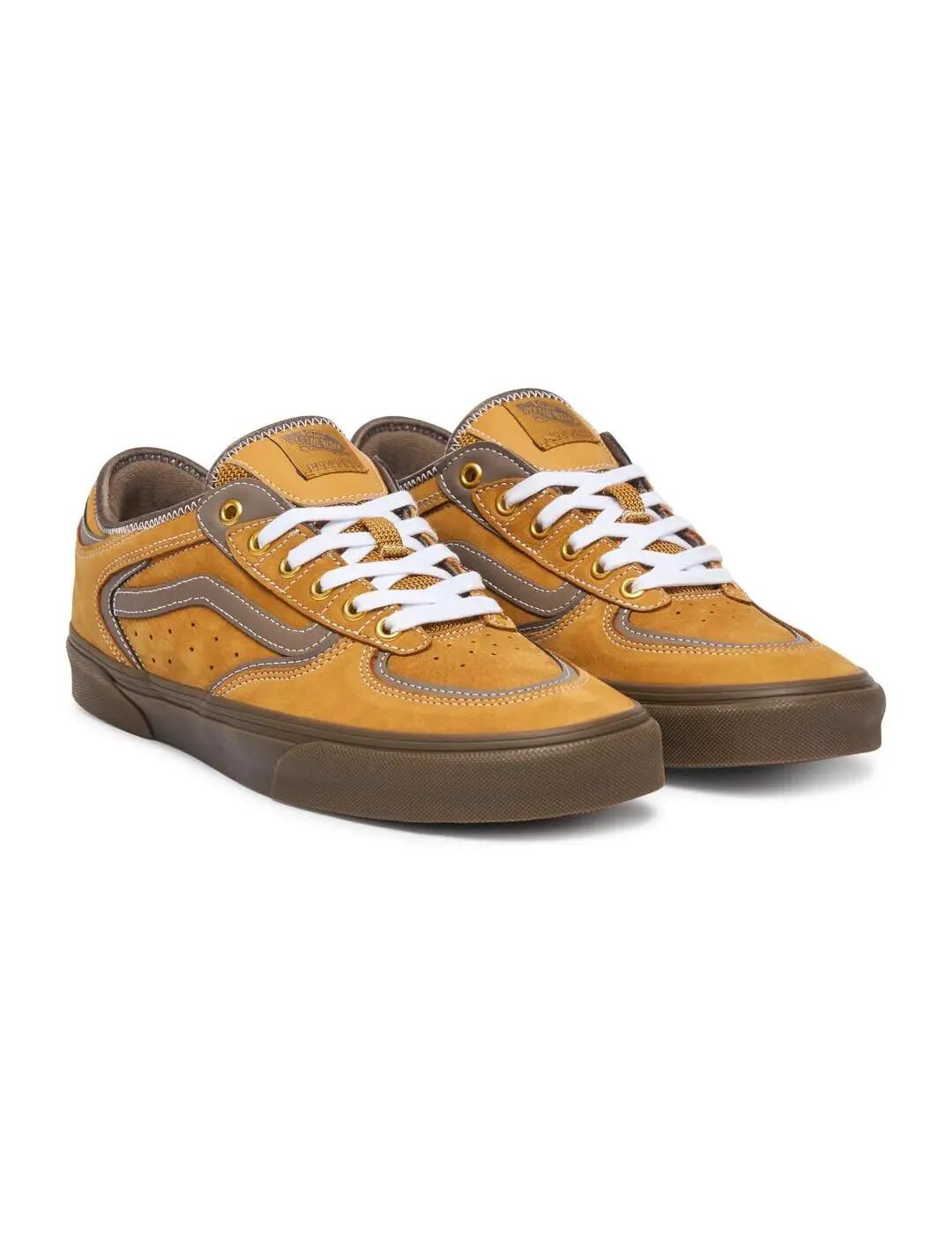 Zapatillas para Hombre Vans Rowley classic Camel 2/4