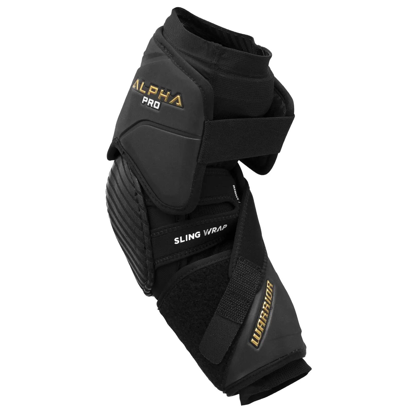 Cotiere pentru hochei WARRIOR Alpha LT Junior EP negre copii