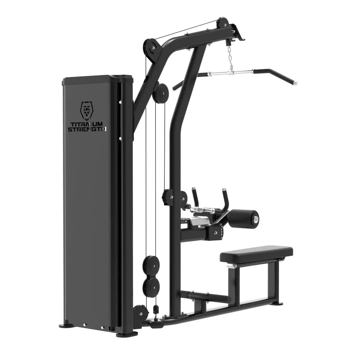 Selectorizada Polea Alta y Remo Titanium 4/5
