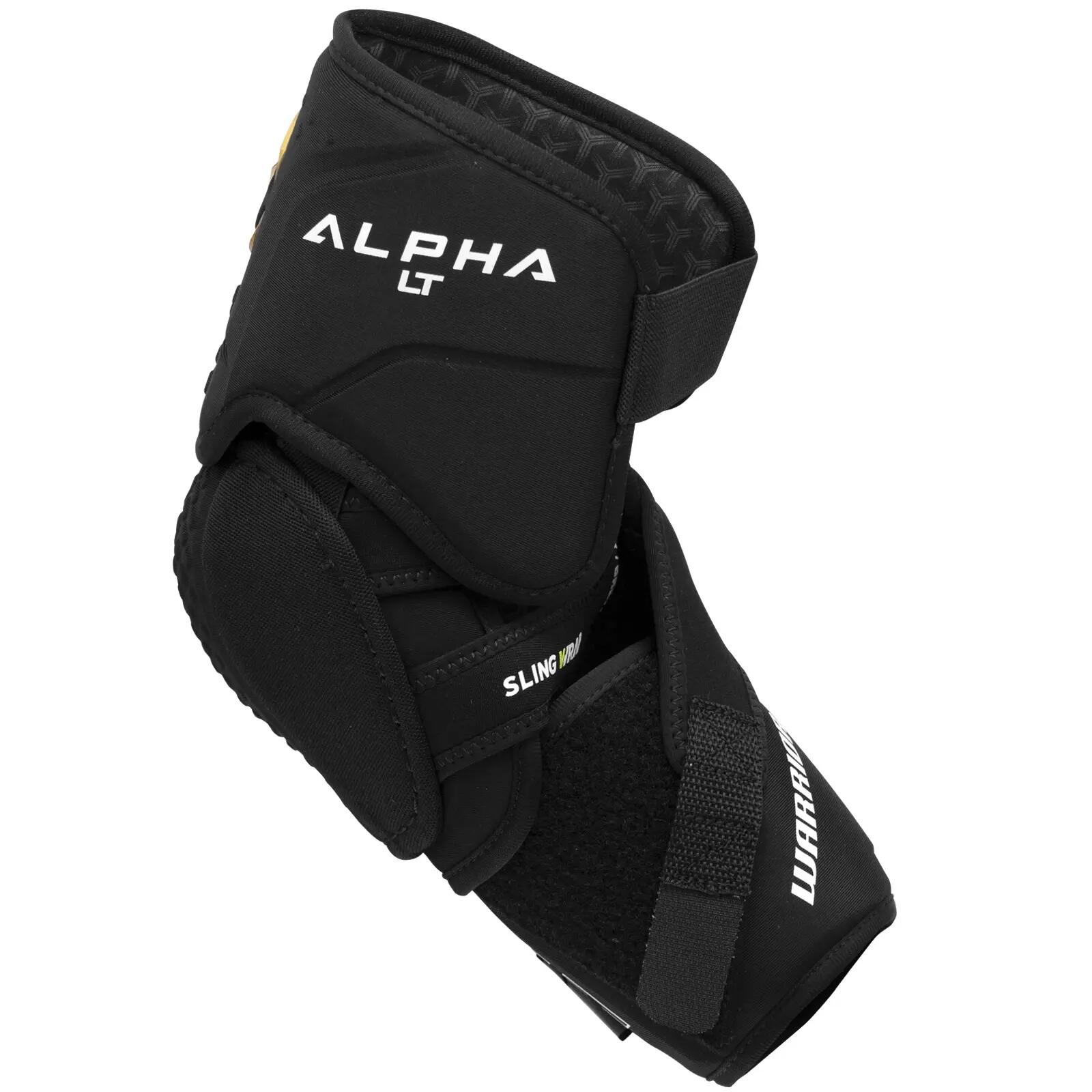 WARRIOR Alpha LT Junior EP schwarz Kinder Eishockey-Ellbogenschoner 3/5