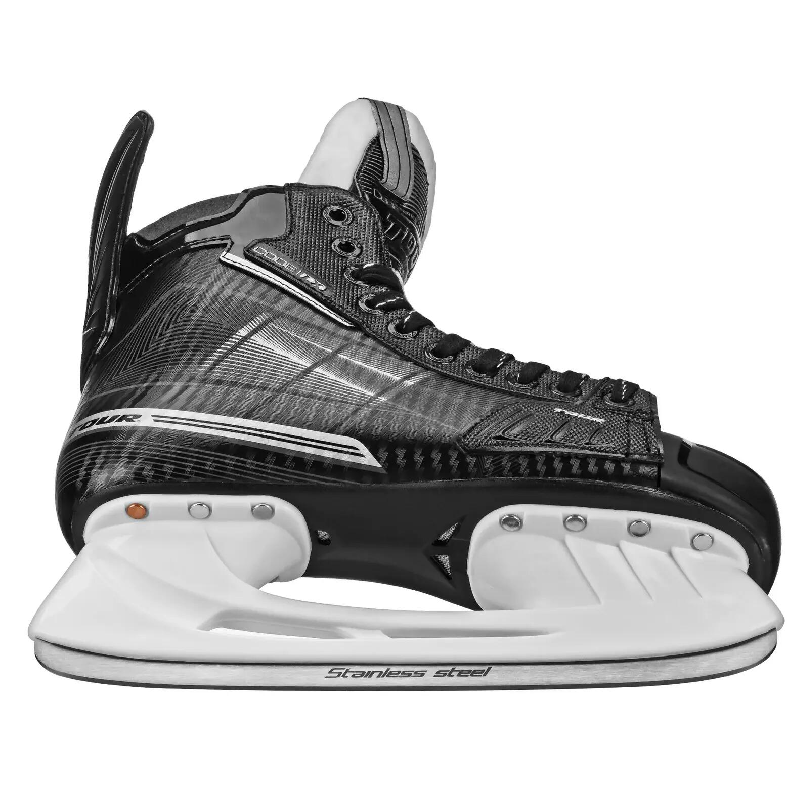 TOUR Code LX taille noire Senior patins de hockey sur glace 3/5