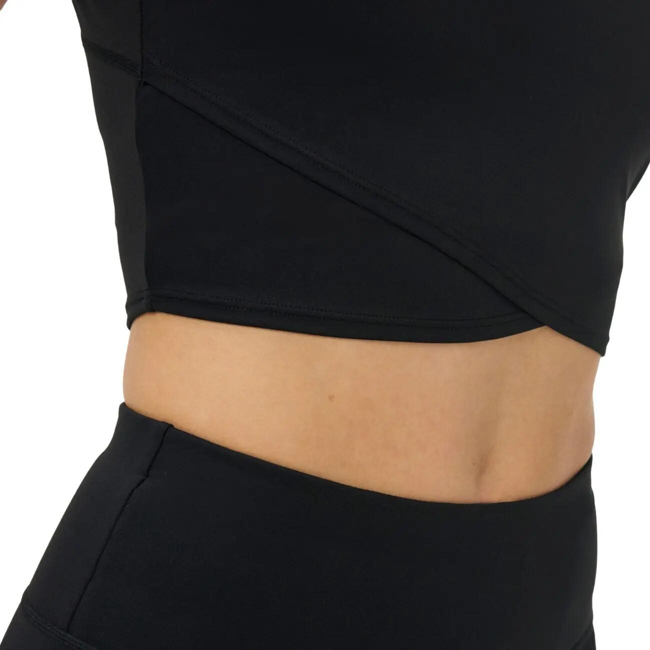 SWEATY BETTY Nieuw All Day Wrap T-Shirt  ZWART S 5/7
