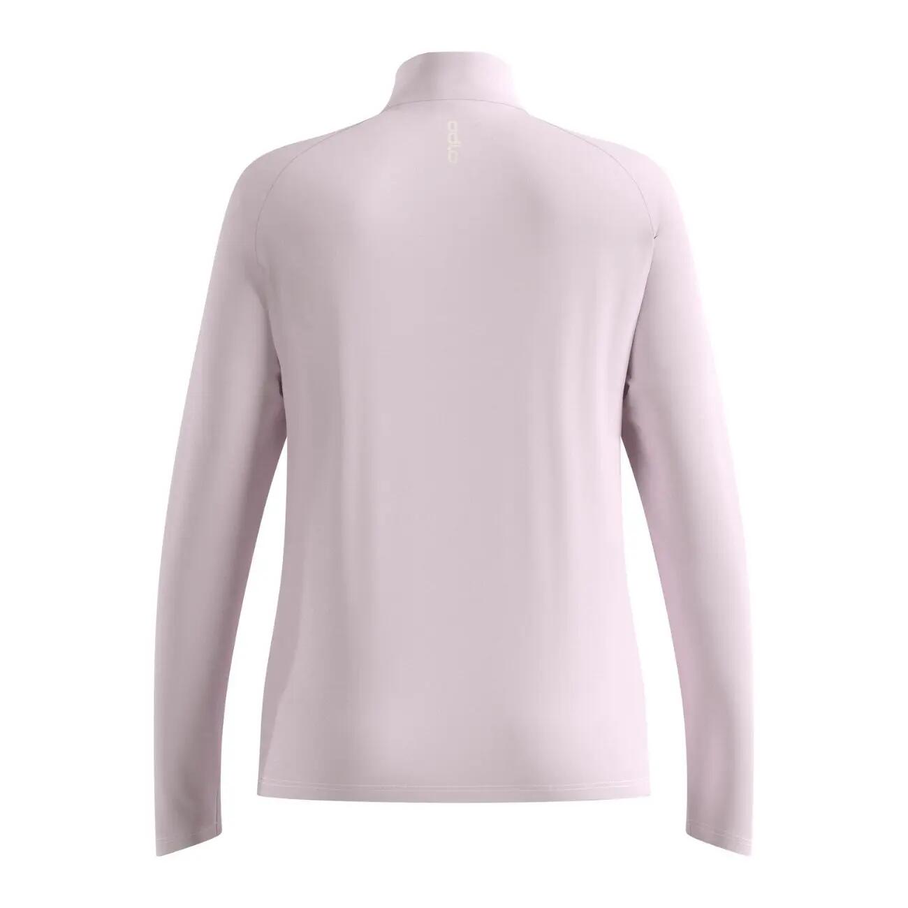 Odlo Midlayer 1/2 Zip Essential Ceramiwarm Sporttrui Orchid Ice M 2/5