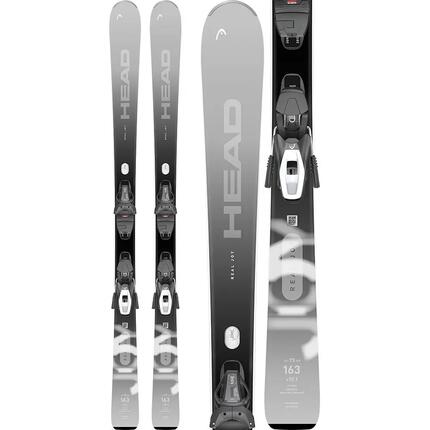 Skis - Ski alpin - Femme - e.real avec fixations Joy 9 GW - Noir