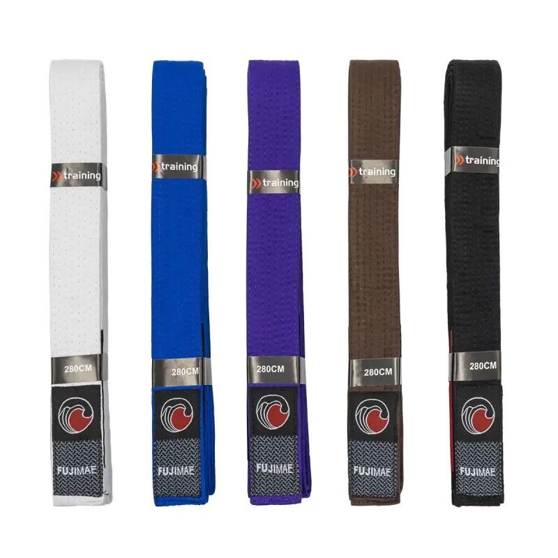Biały pas brazylijskie jiu jitsu FUJIMAE 2/3