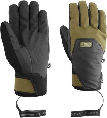Handschoenen - ski/snowboard - pioneer gtx - zwart/tobacco