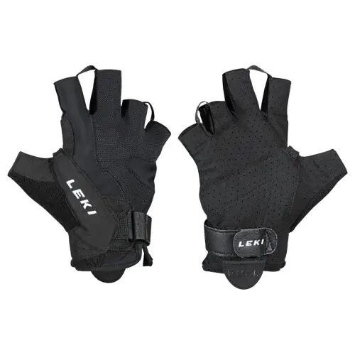 Unisex - Sportswear - Handschuhe kurz - Shark System - schwarz Größe 7 2/3