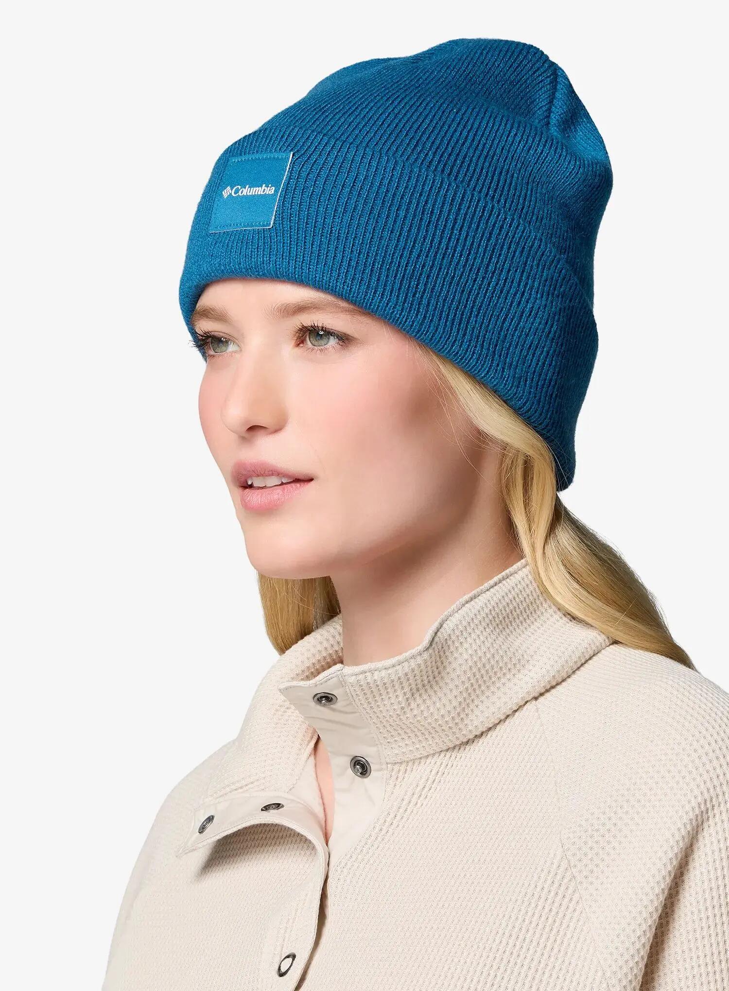 Czapka zimowa Columbia City Trek Heavyweight Beanie - phoenix blue 3/5