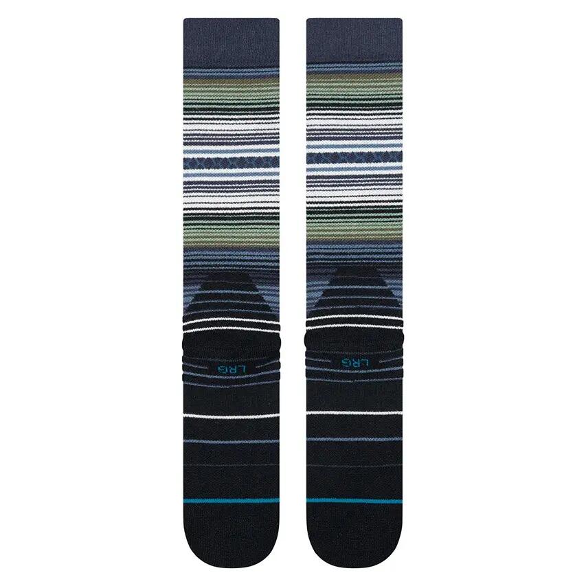 Sokken - Ski - Volwassen - Curren Mid - Warme wollen skisokken - Blauw 3/3