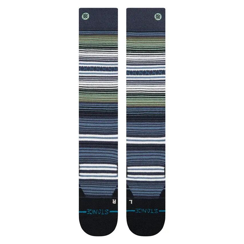 Sokken - Ski - Volwassen - Curren Mid - Warme wollen skisokken - Blauw 2/3