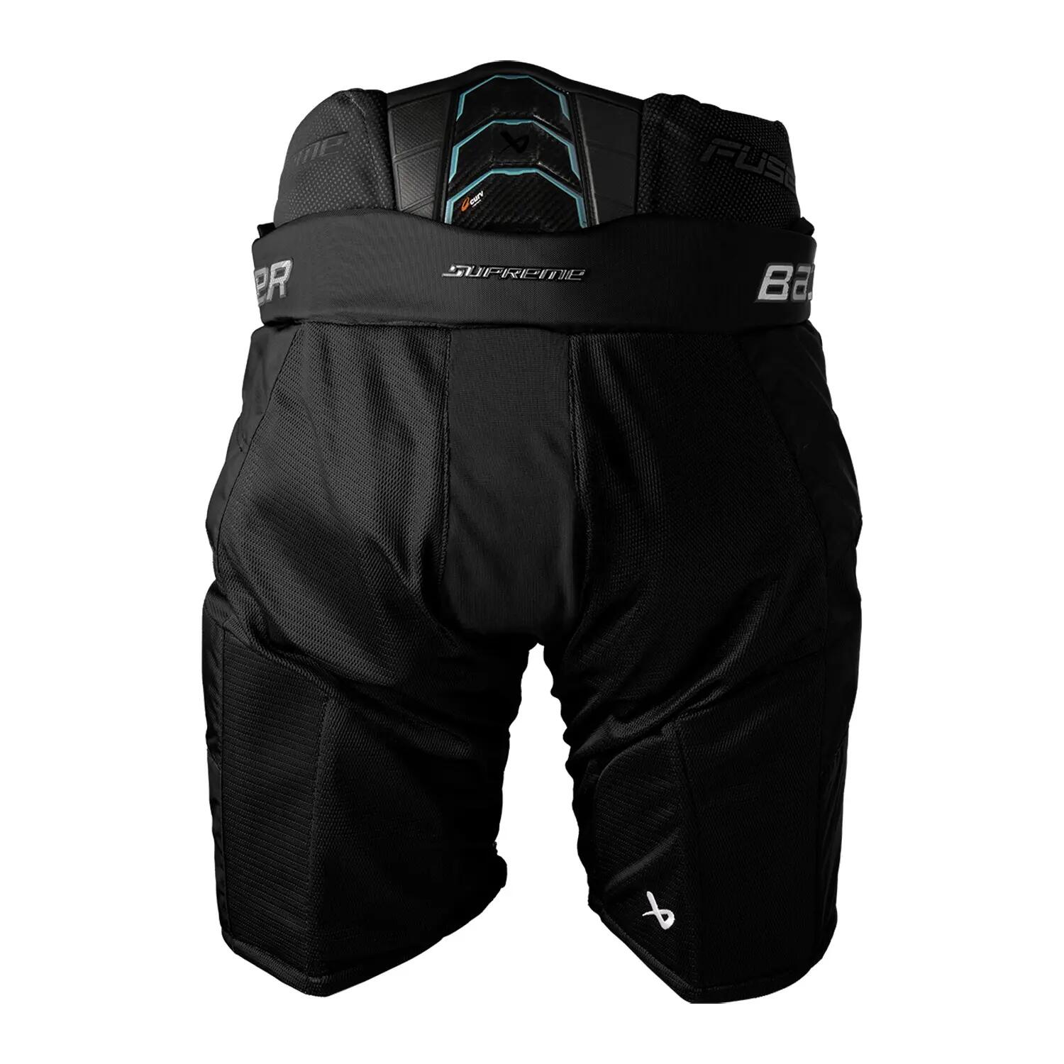 BAUER Supreme Fuse Senior pantaloni negri de hochei 6/6