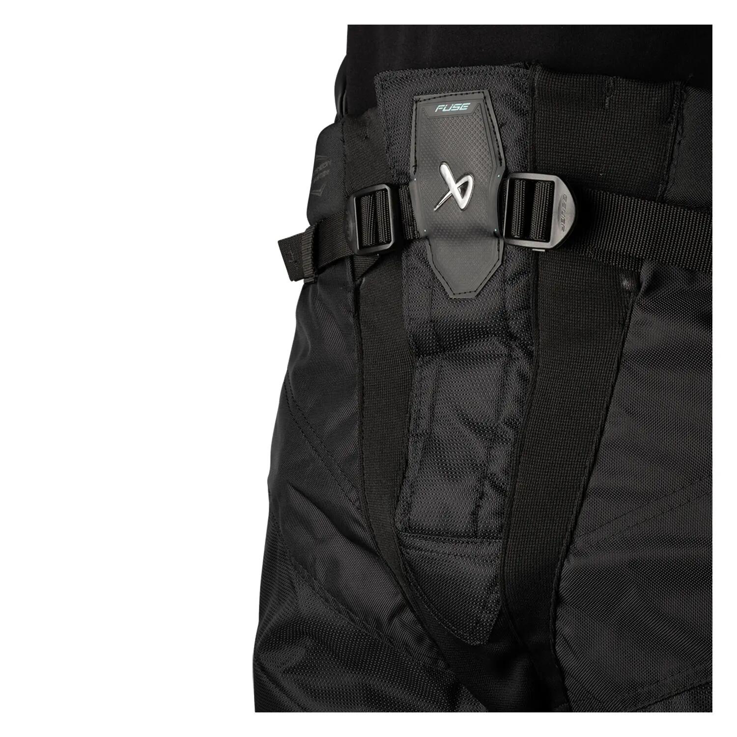 BAUER Supreme Fuse Senior pantaloni negri de hochei 5/6