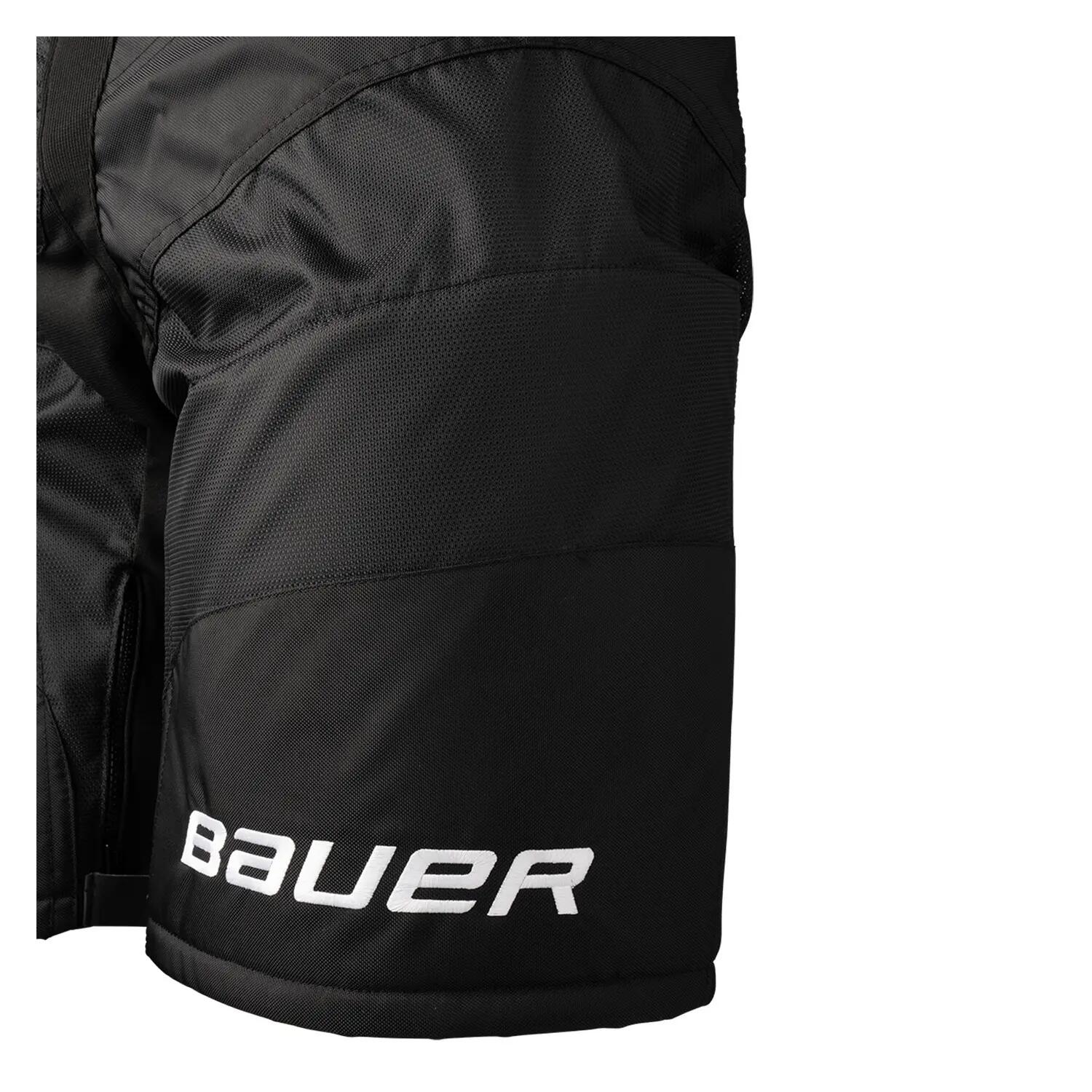 BAUER Supreme Fuse Senior pantaloni negri de hochei 3/6