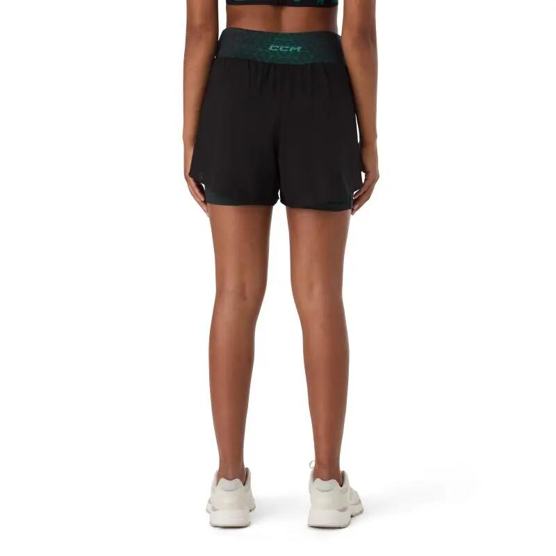 CCM TRB Short, Dunkelgrün/Schwarz, Damen 5/5