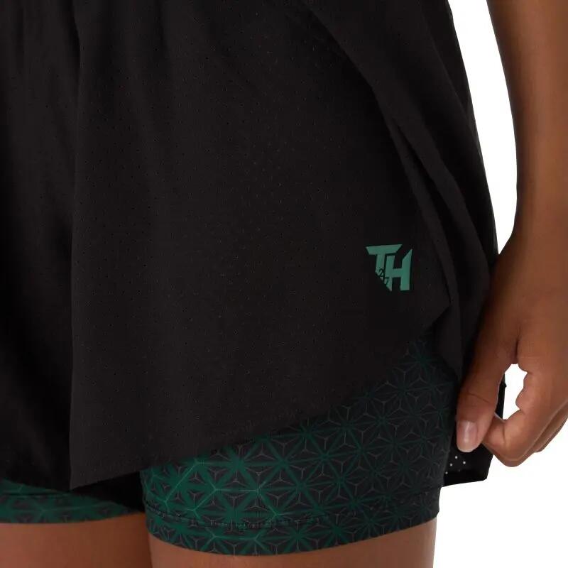CCM TRB Short, Dunkelgrün/Schwarz, Damen 4/5